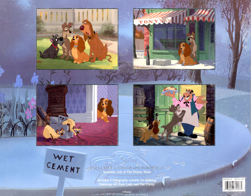 Lady and The Tramp Exclusive Lithograph Portfolio