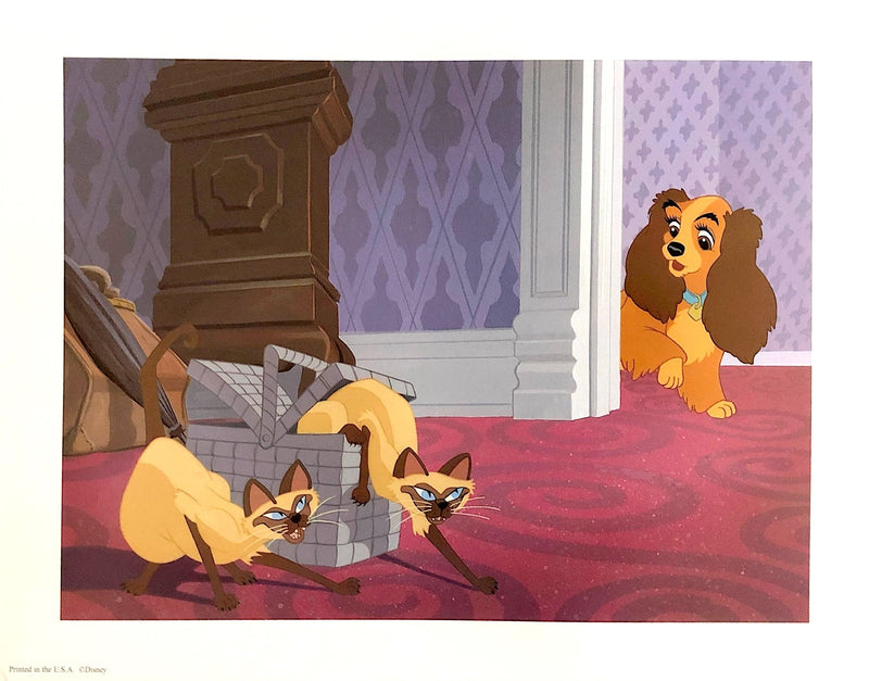 Lady and The Tramp Exclusive Lithograph Portfolio