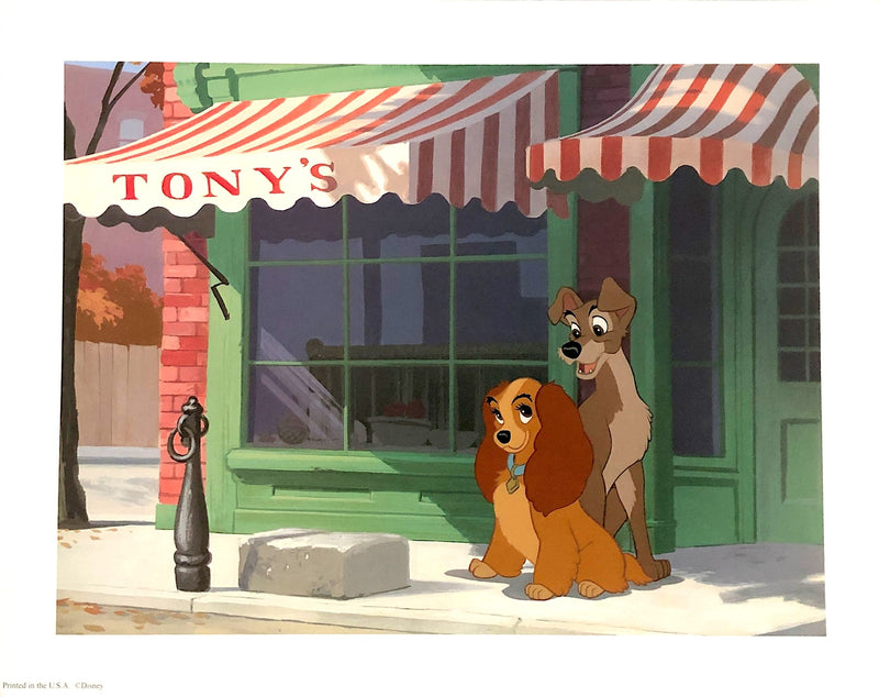 Lady and The Tramp Exclusive Lithograph Portfolio