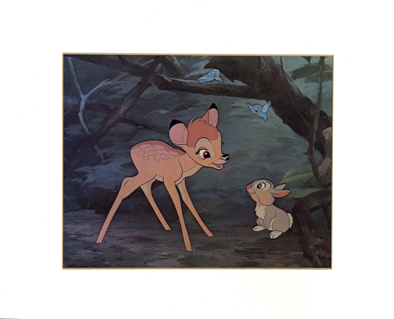 Bambi Production Print: Bambi and Thumper