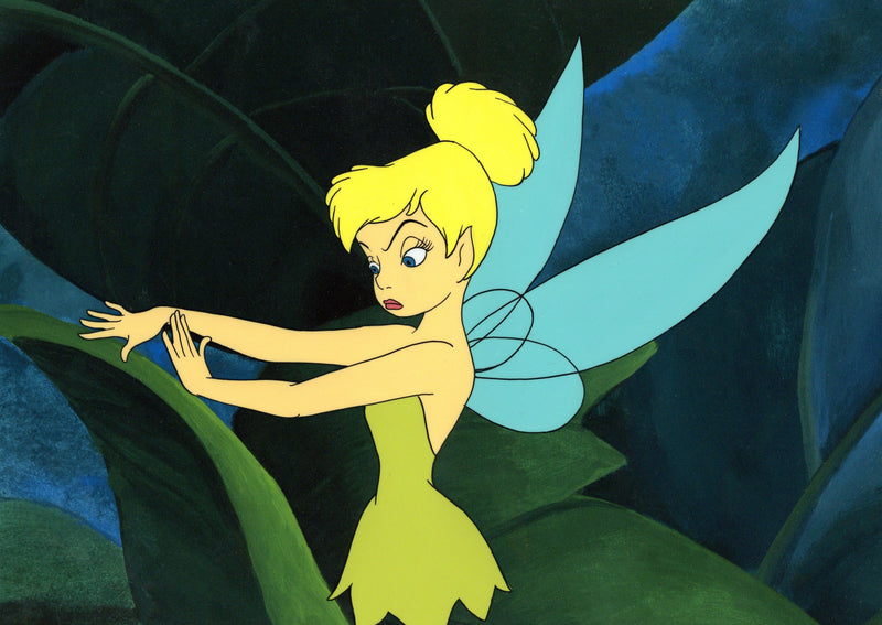 Original Hand-Painted Inker's Test Cel: Tinker Bell