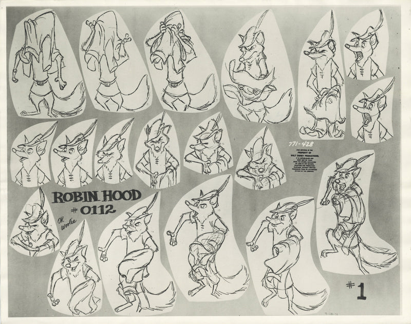 Robin Hood Original Stat Model Sheet: Robin Hood