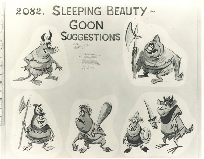 Sleeping Beauty Original Stat Model Sheet: Goon Suggestions