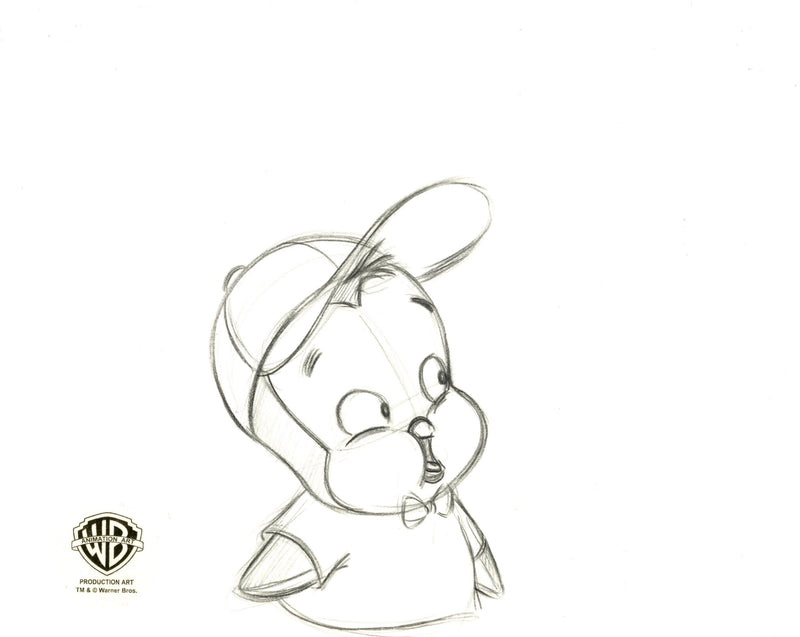 Cats Don't Dance Original Production Drawing: Peabo