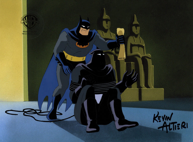 Batman The Animated Series Original Production Cel Signed By Kevin Altieri: Batman, Ubu