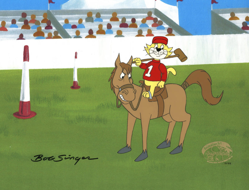 Top Cat Original Production Cel Signed by Bob Singer