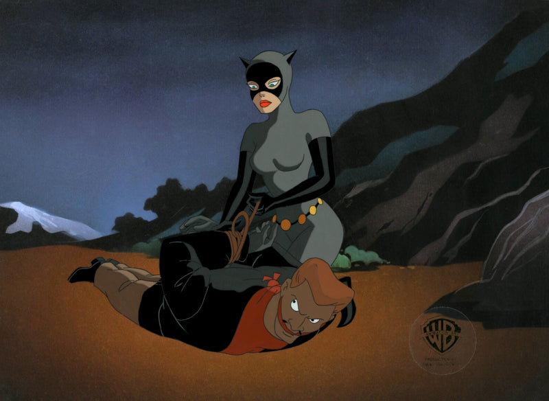Batman The Animated Series Original Production Cel: Catwoman