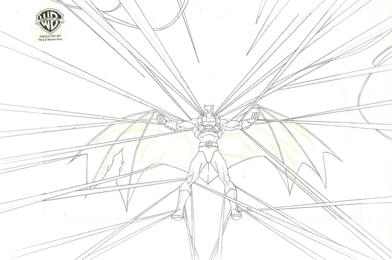 The Batman Original Production Drawing: Batman