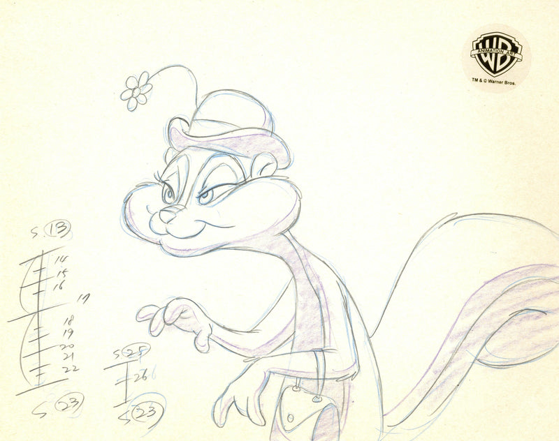 Animaniacs Original Production Drawing: Slappy
