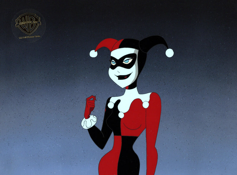 The New Batman Adventures Original Production Cel: Harley Quinn