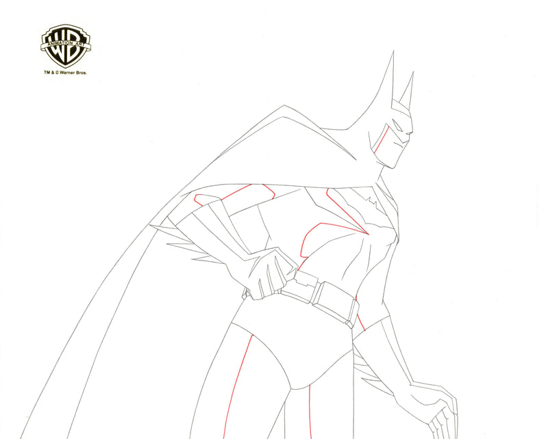 Justice League Original Production Drawing: Batman