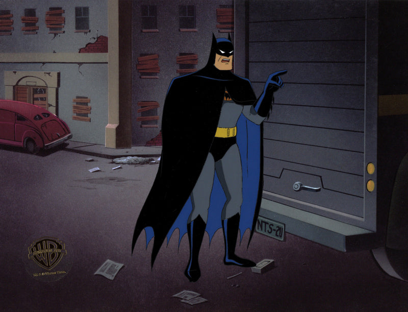 Batman The Animated Series Original Production Cel: Batman
