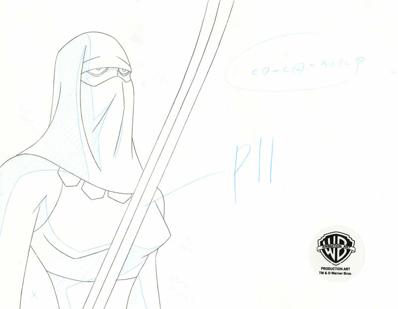 Batman Beyond Original Production Drawing: Curare