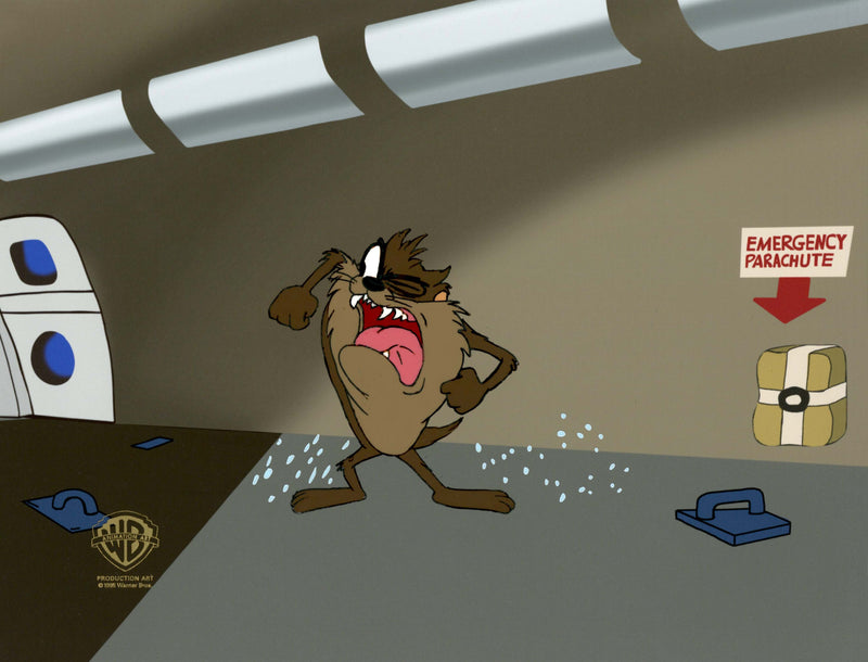 Bugs Bunny's Looney Christmas Tales Original Production Cel: Taz