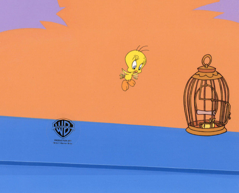 Looney Tunes Original Production Cel: Tweety Bird