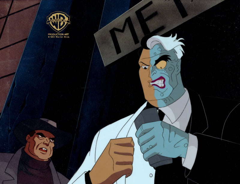 Batman The Animated Series Original Production Cel: Two-Face