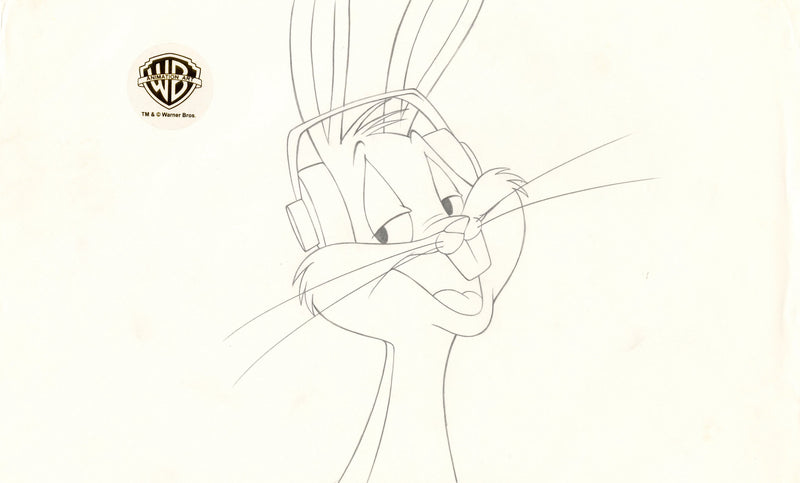 Looney Tunes Original Production Drawing: Bugs Bunny