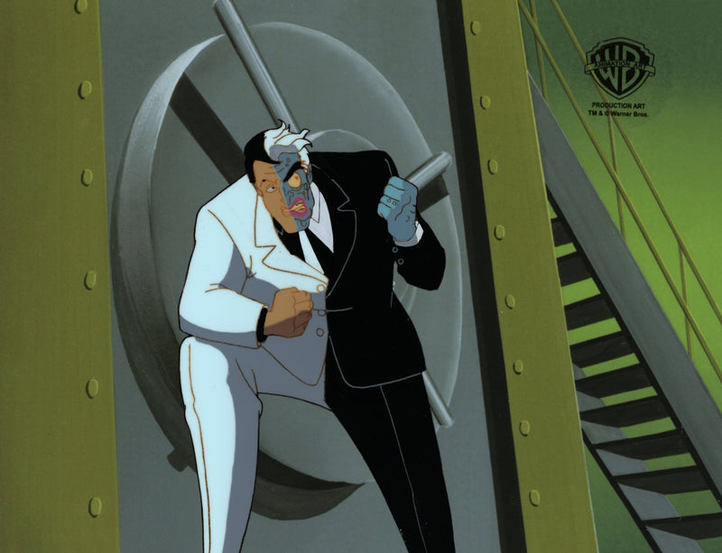 Batman The Animated Series Original Production Cel: Two-Face