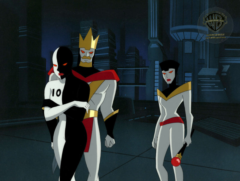Batman Beyond Original Production Cel: Ten, King, Queen