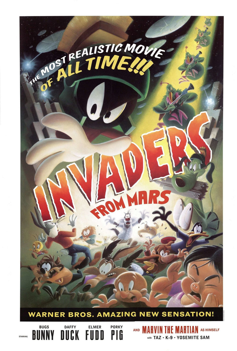 Invaders From Mars! - Choice Fine Art