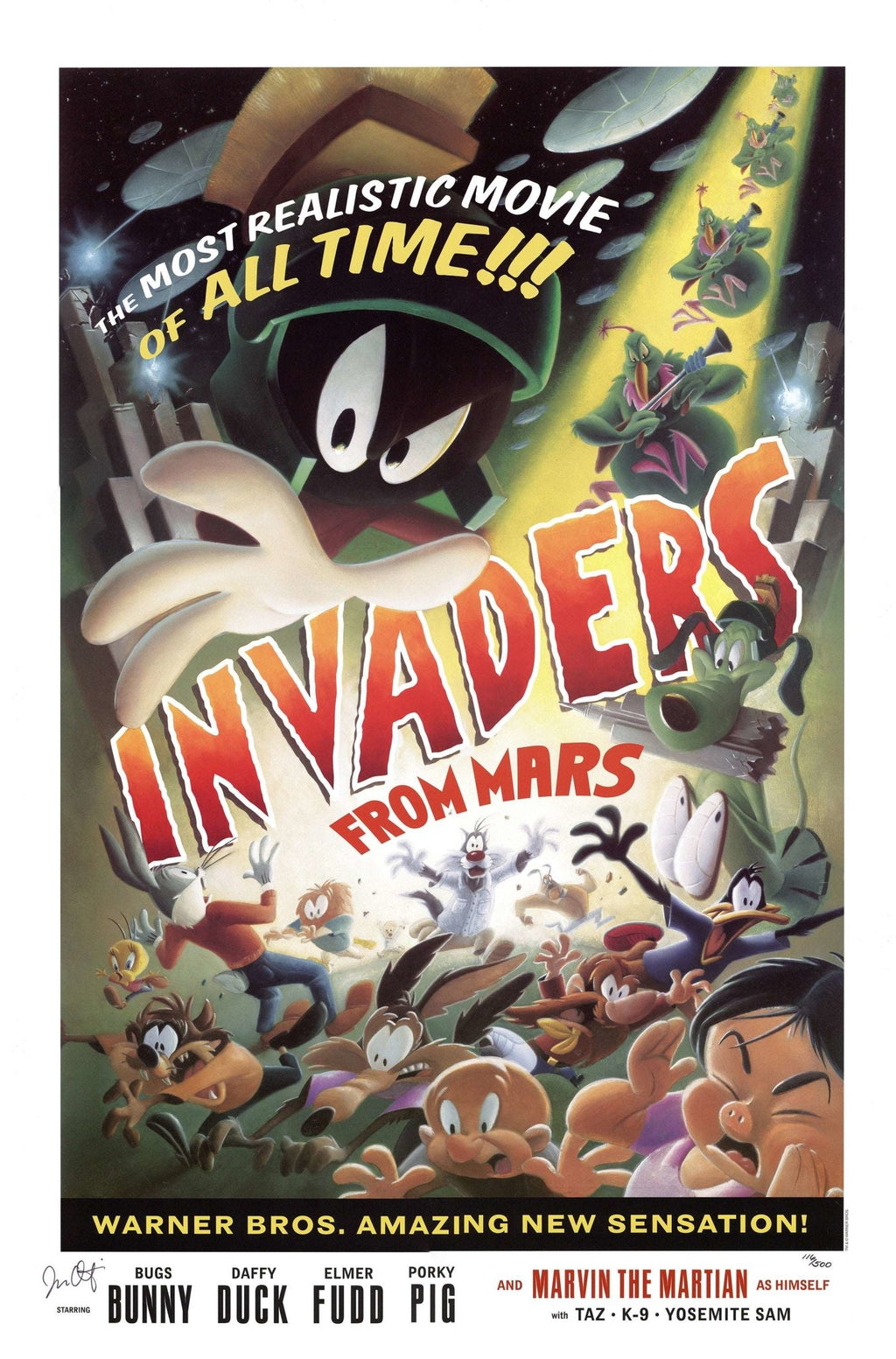 Invaders From Mars! - Choice Fine Art