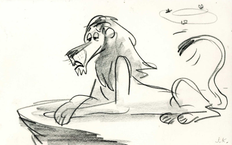 Lion King Storyboard: Scar - Choice Fine Art