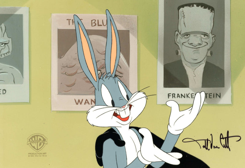 Looney Tunes Original Production Cel Signed by Darrel Van Citters: Bugs Bunny - Choice Fine Art
