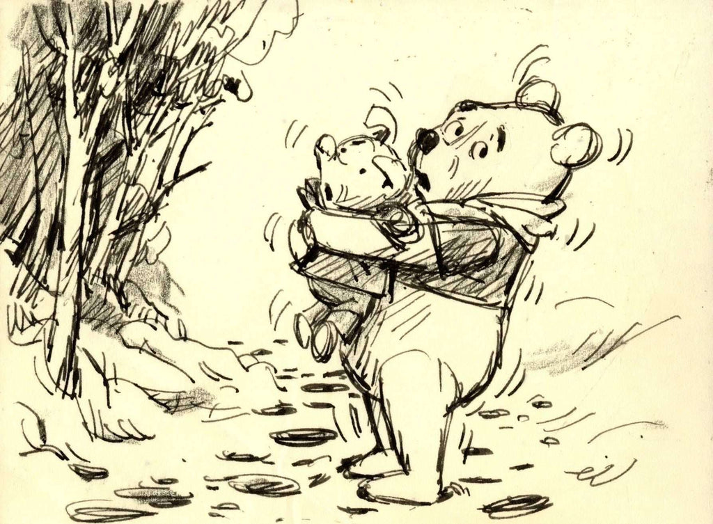 Pooh and Piglet Original Storyboard - Choice Fine Art
