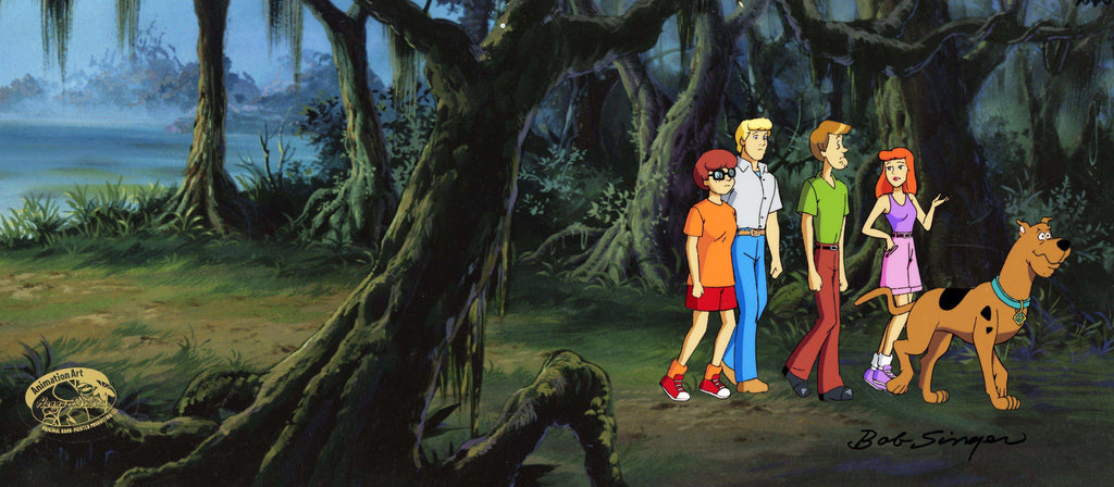 Scooby Doo Original Production Pan Cel Original Production Cel Hanna Barbera Studio Art Original Production Cel Unframed 