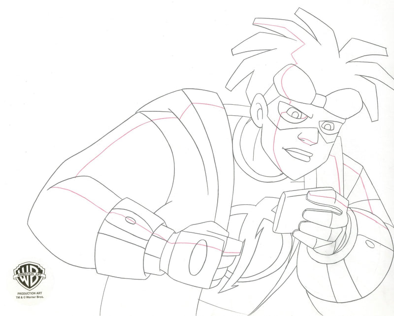 Static Shock Original Production Drawing: Static Shock - Choice Fine Art